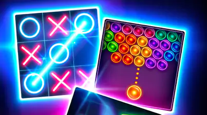 Tic Tac Toe - XOXO Glow Games on the App Store